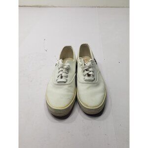 NASCAR Indy Cup Series White Womens Size 9 Lace Up Leather Upper Balance